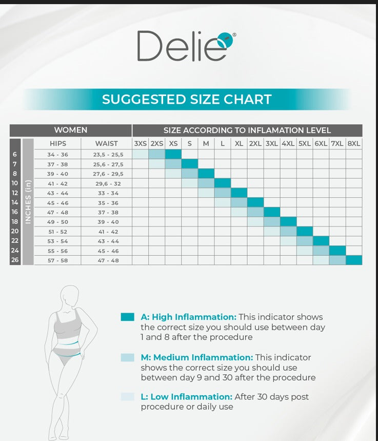 High compression garment Ref.09066