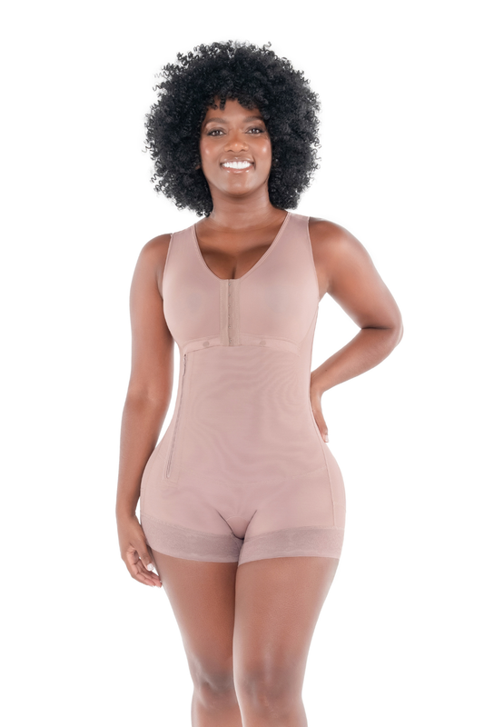 Post-Operative High Compression Boyshort Shaper with Bra | Ref. 09053