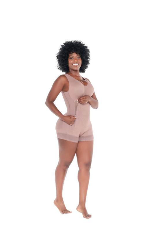 Post-Operative High Compression Boyshort Shaper with Bra | Ref. 09053