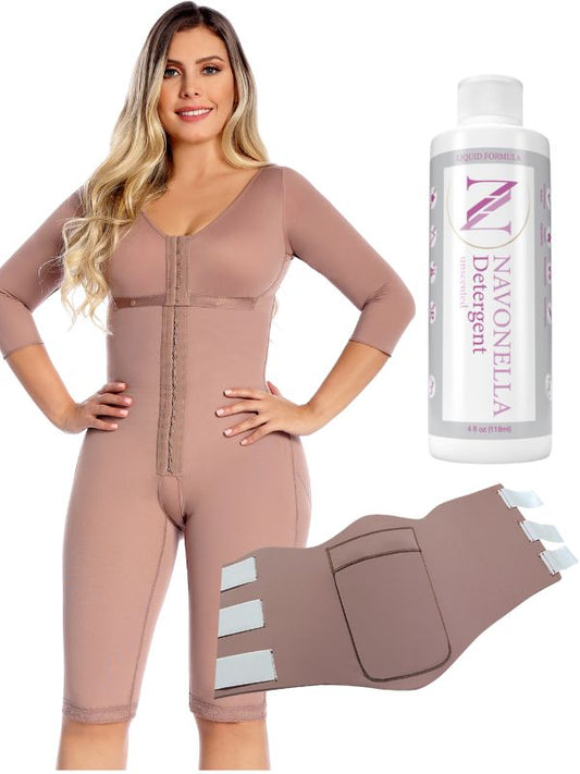 Post operative shapewea +  360 Cushioned Abdominal + Liquid Detergent