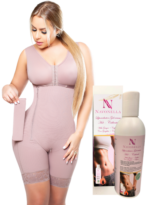 High compression 360 Fit shapewea +  Thermal Hot Gel Cream