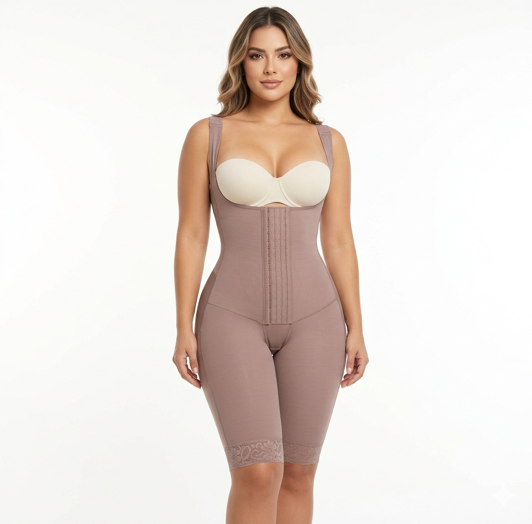 09479 High Compression Post-Surgical Body Shaper with Adjustable Support & Buttock Enhancement