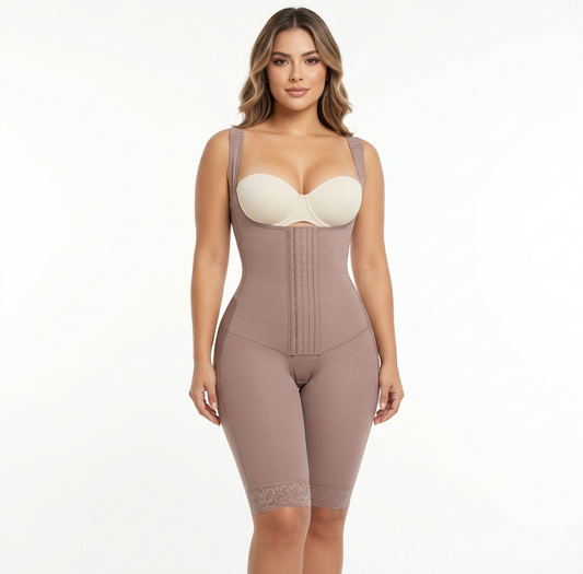 09479 High Compression Post-Surgical Body Shaper with Adjustable Support & Buttock Enhancement