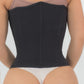 High-Control Strapless Corset Shapewear with Hooks, Invisible Closure & Sculpting Boning Ref.09533
