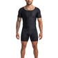 Men’s Mid-Thigh Shaper with Short Sleeves – 57001